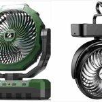 Best Camping Fan With Light 2026 – Rechargeable & Quiet