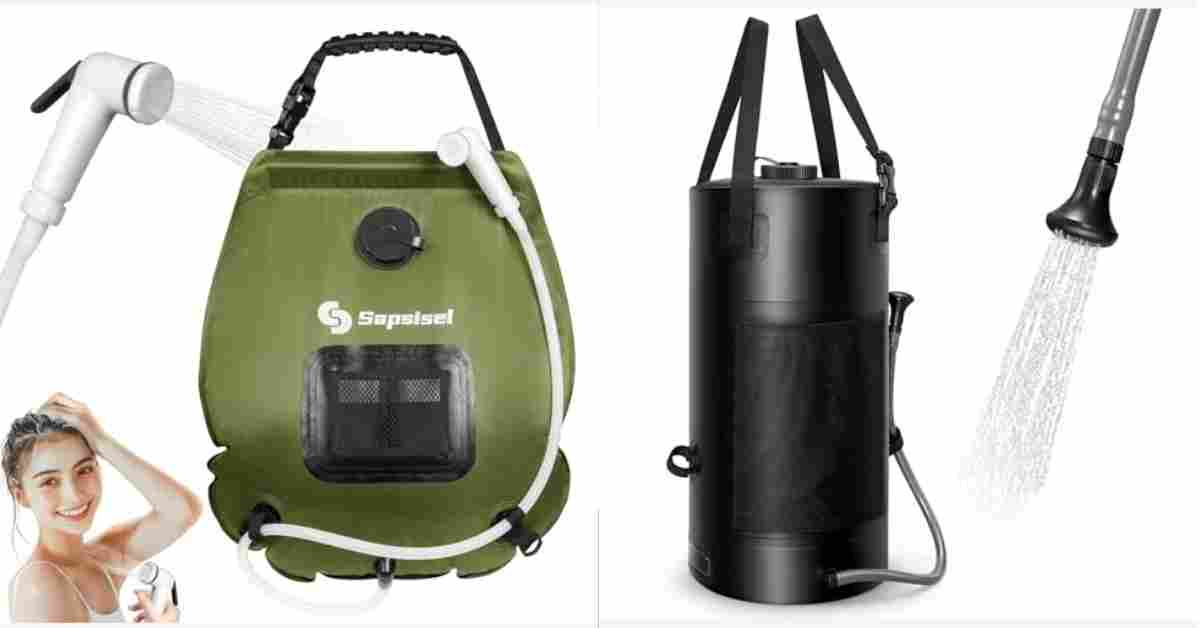 Best Camping Shower 2026 – Portable & Solar Heated