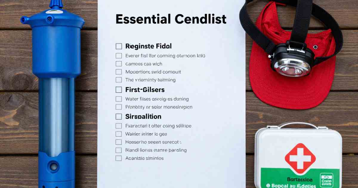 Essential Camping Gear Checklist for Beginners 1