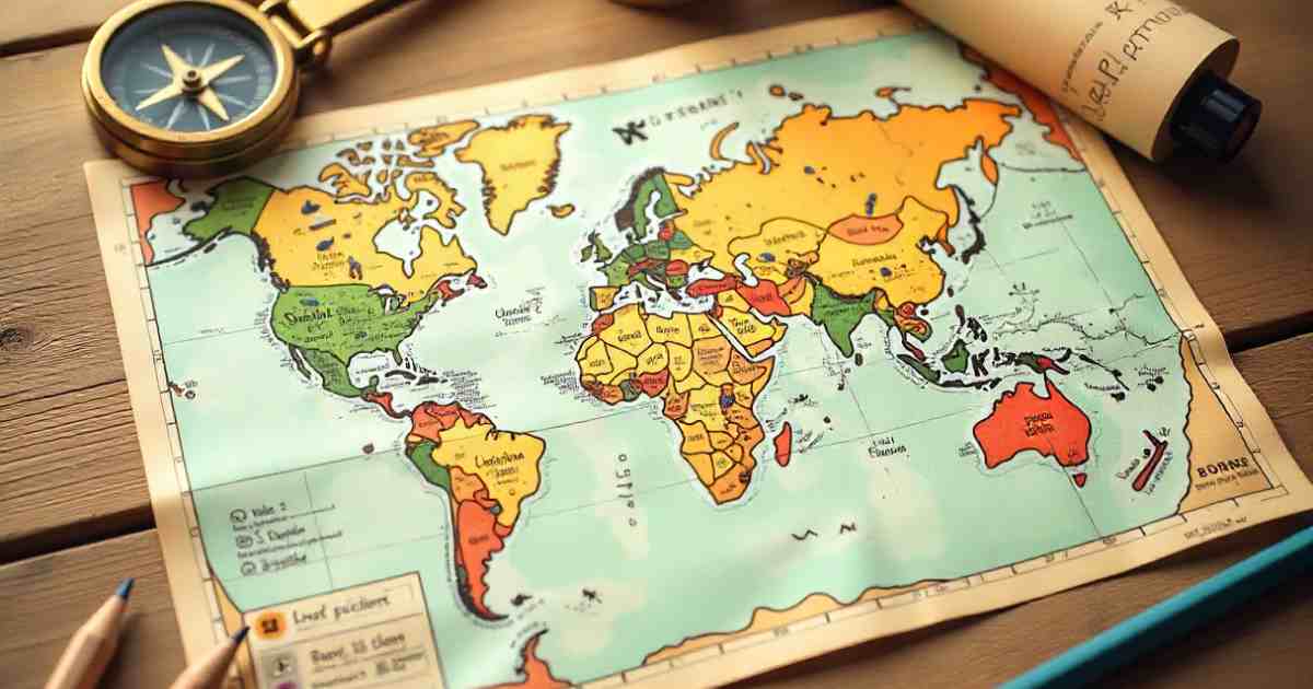 How to Navigate Using a Map And Compass