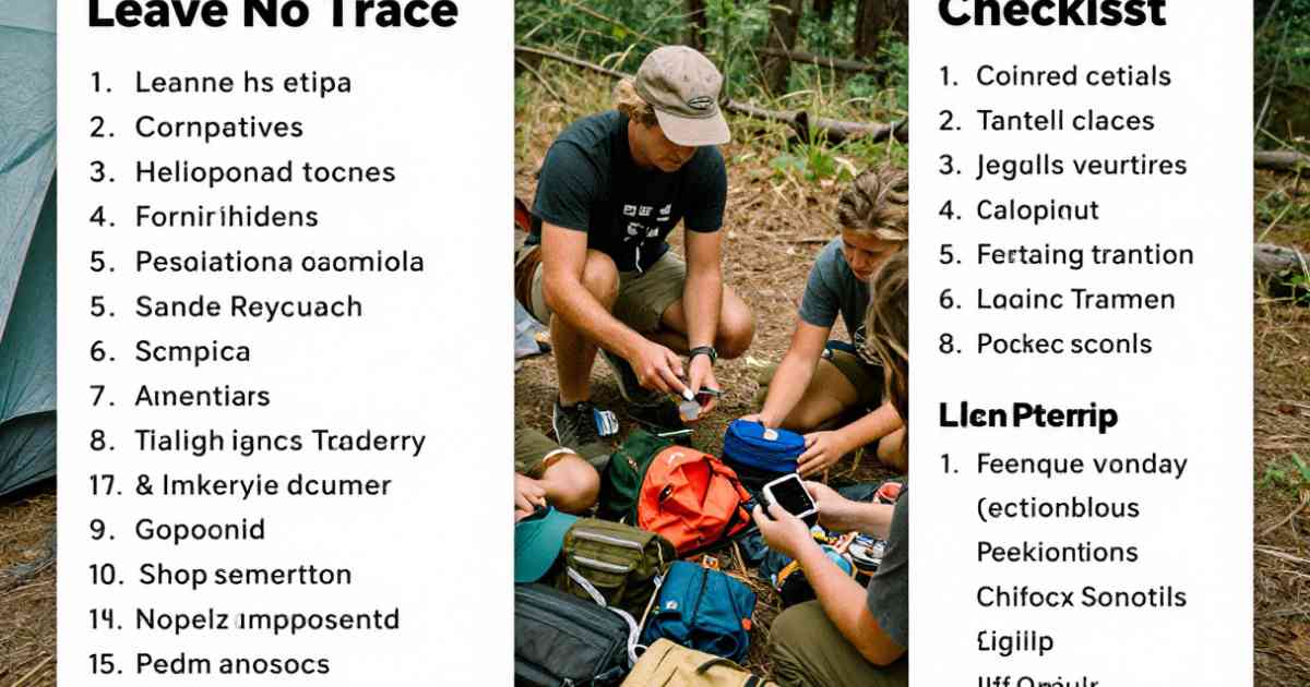 The Importance of Leave No Trace Principles in Camping